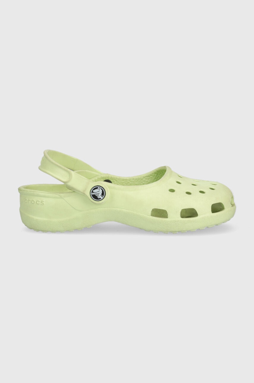 Детские шлепанцы Crocs 543905 цвет зелёный Детские шлепанцы Crocs 543905 цвет зелёный