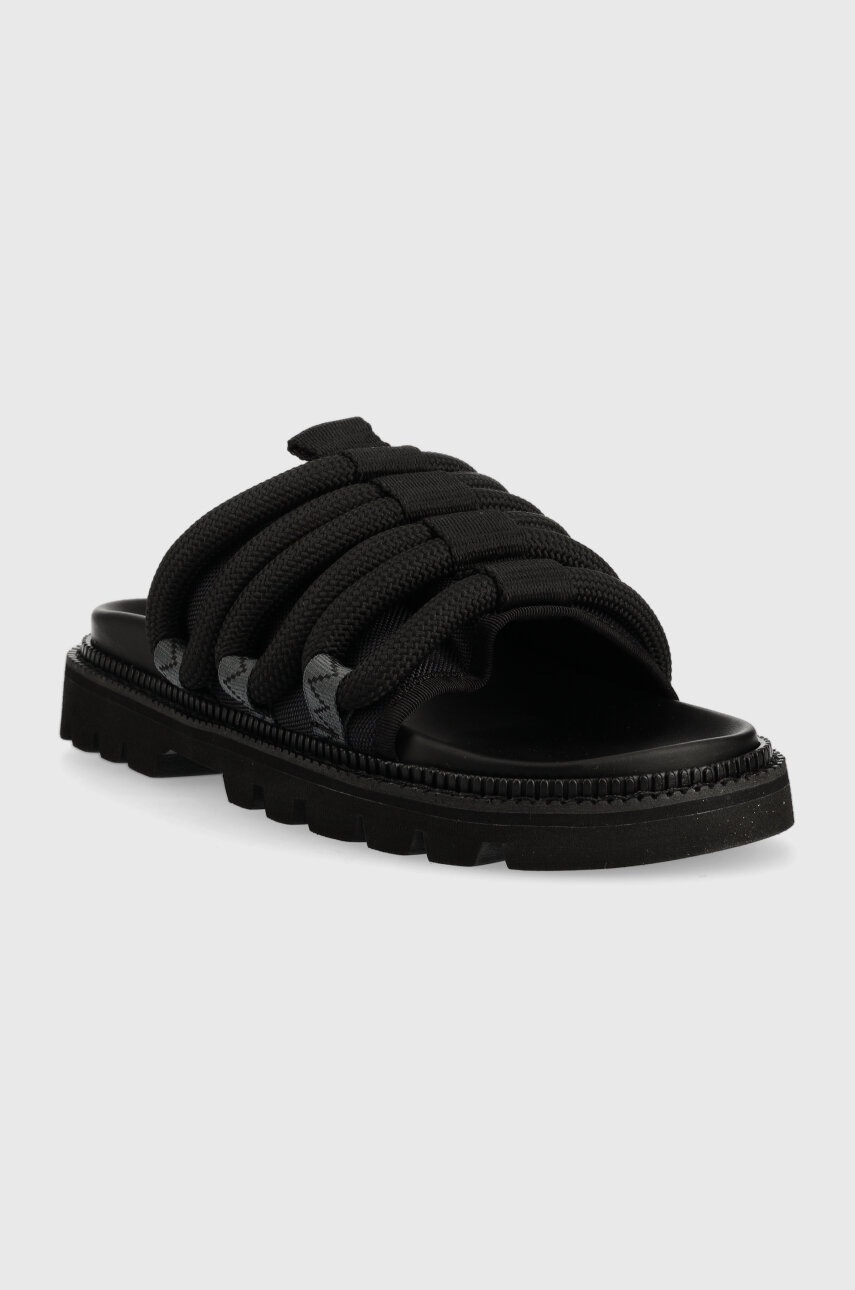 

Шлепанцы Tommy Jeans SANDAL ROPE мужские цвет чёрный EM0EM01149