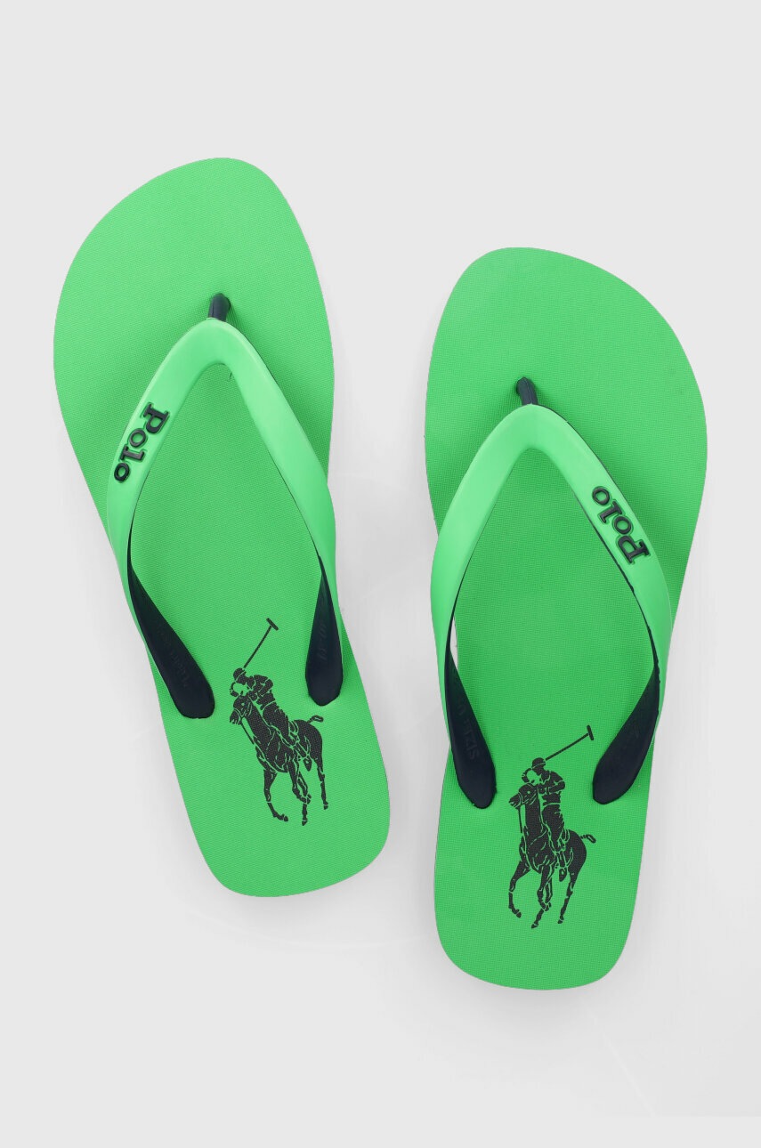 

В'єтнамки Polo Ralph Lauren Bolt чоловічі колір зелений 816892949003