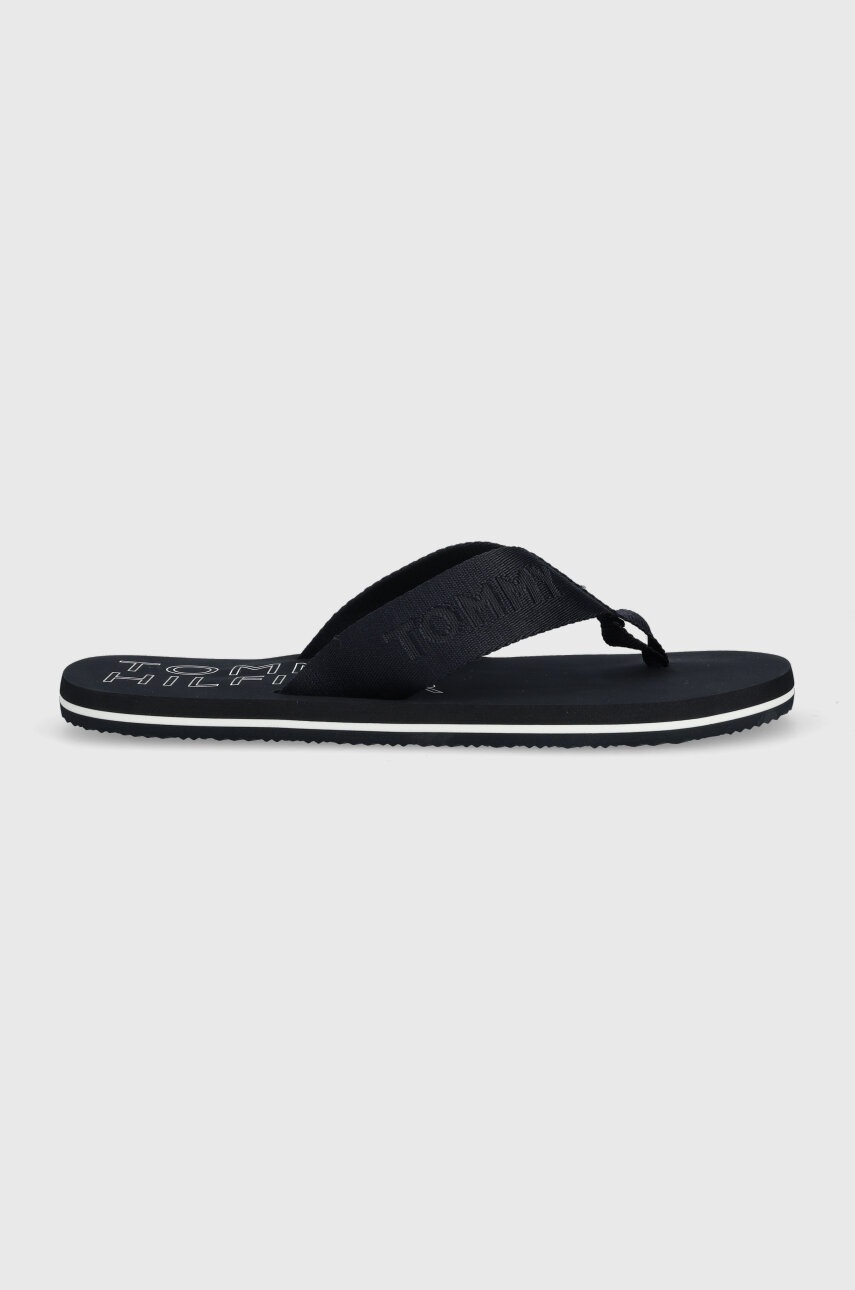 Σαγιονάρες Tommy Hilfiger TONAL HILFIGER BEACH SANDAL χρώμα: ναυτικό μπλε, FM0FM04472