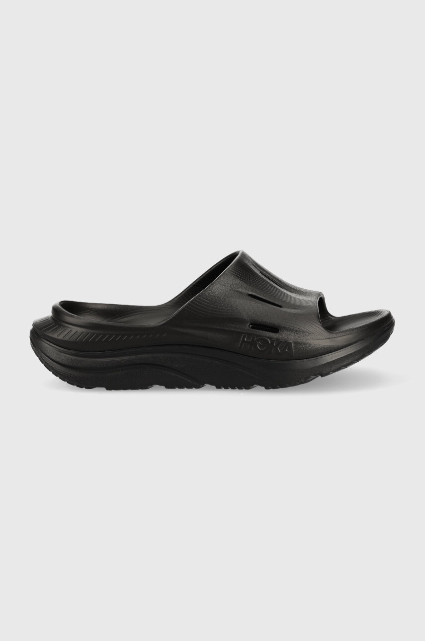 Hoka Papuci Ora Recovery Slide 3 Barbati, Culoarea Negru 1135061-csaa