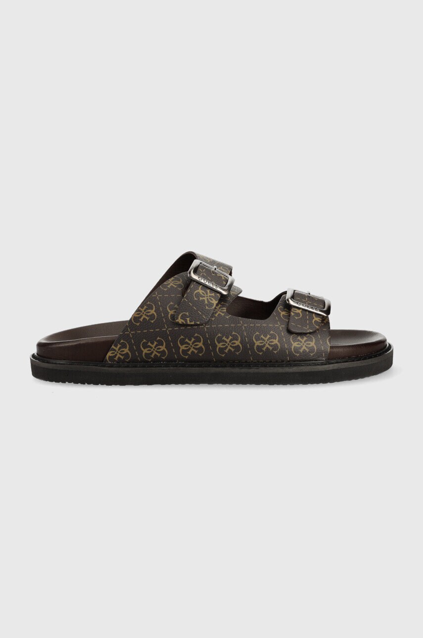 

Шлепанцы Guess SAPATA мужские цвет коричневый FM6SAP ELE03