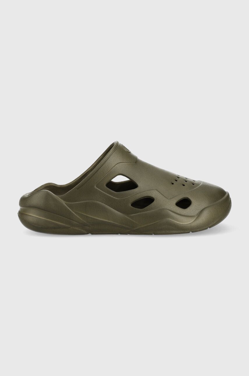 Pantofle Champion zelená barva - zelená -  Svršek: Umělá hmota Vnitřek: Umělá hmota P