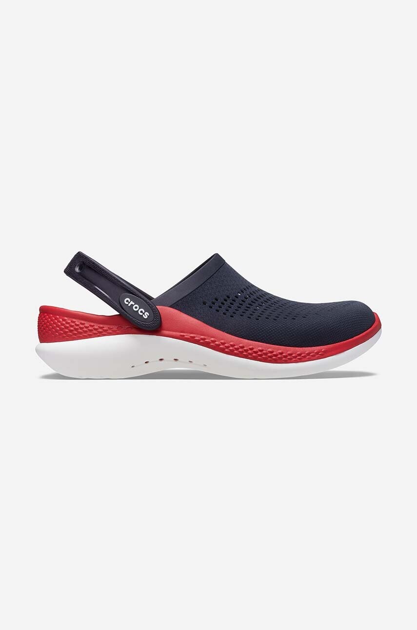 Crocs papuci Literide 360 Clog 206708 bărbați, culoarea bleumarin 206708.NAVY-NAVY