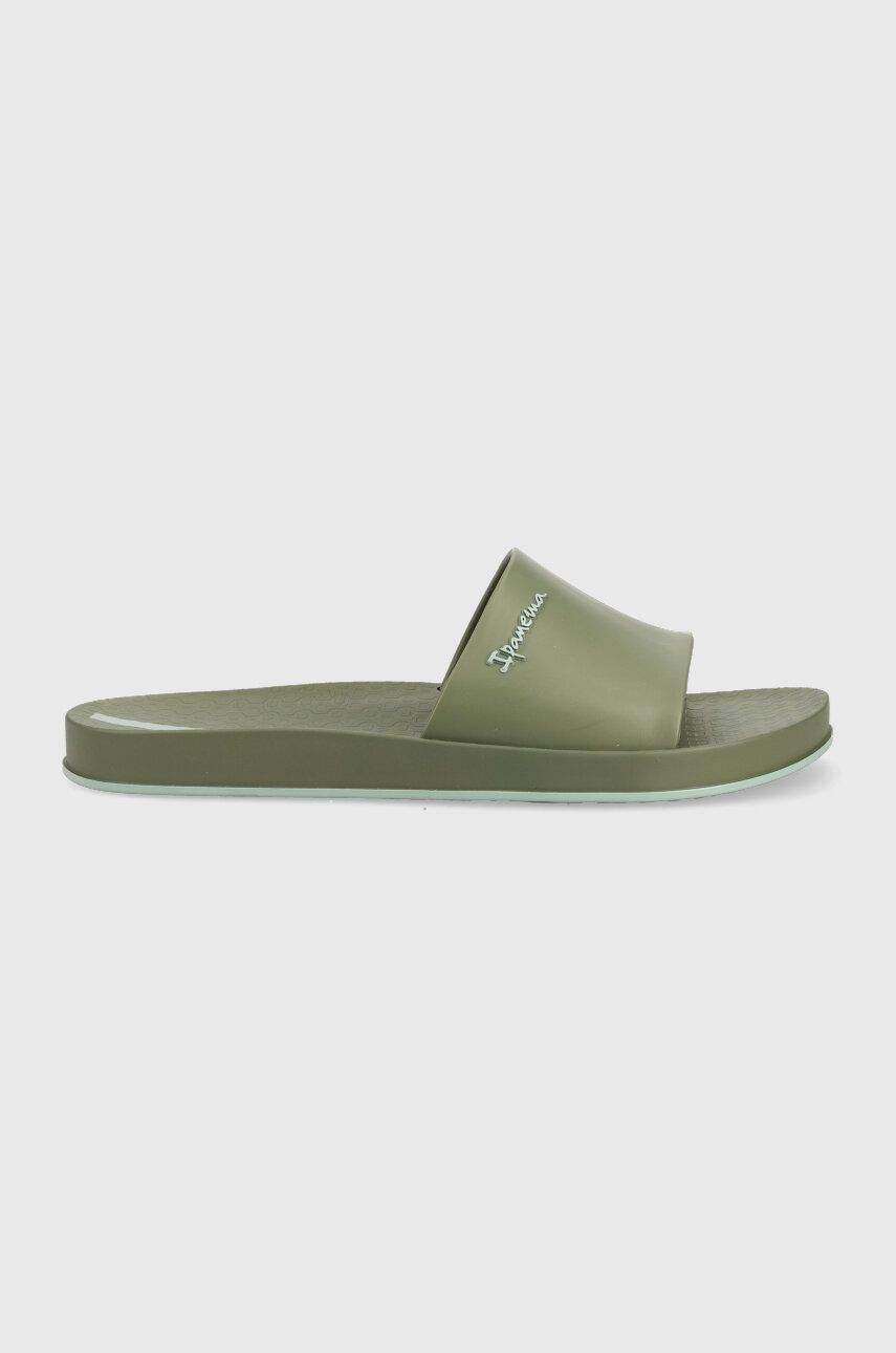 Ipanema papuci SLIDE culoarea verde, 82832-AJ333