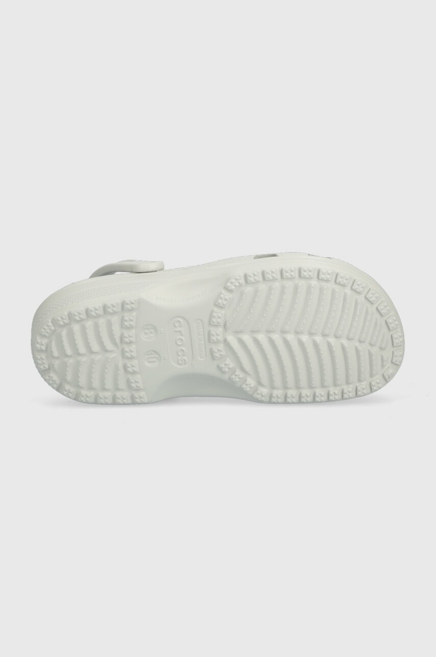 Шльопанці Crocs CLASSIC колір сірий 10001.1FT-1FT