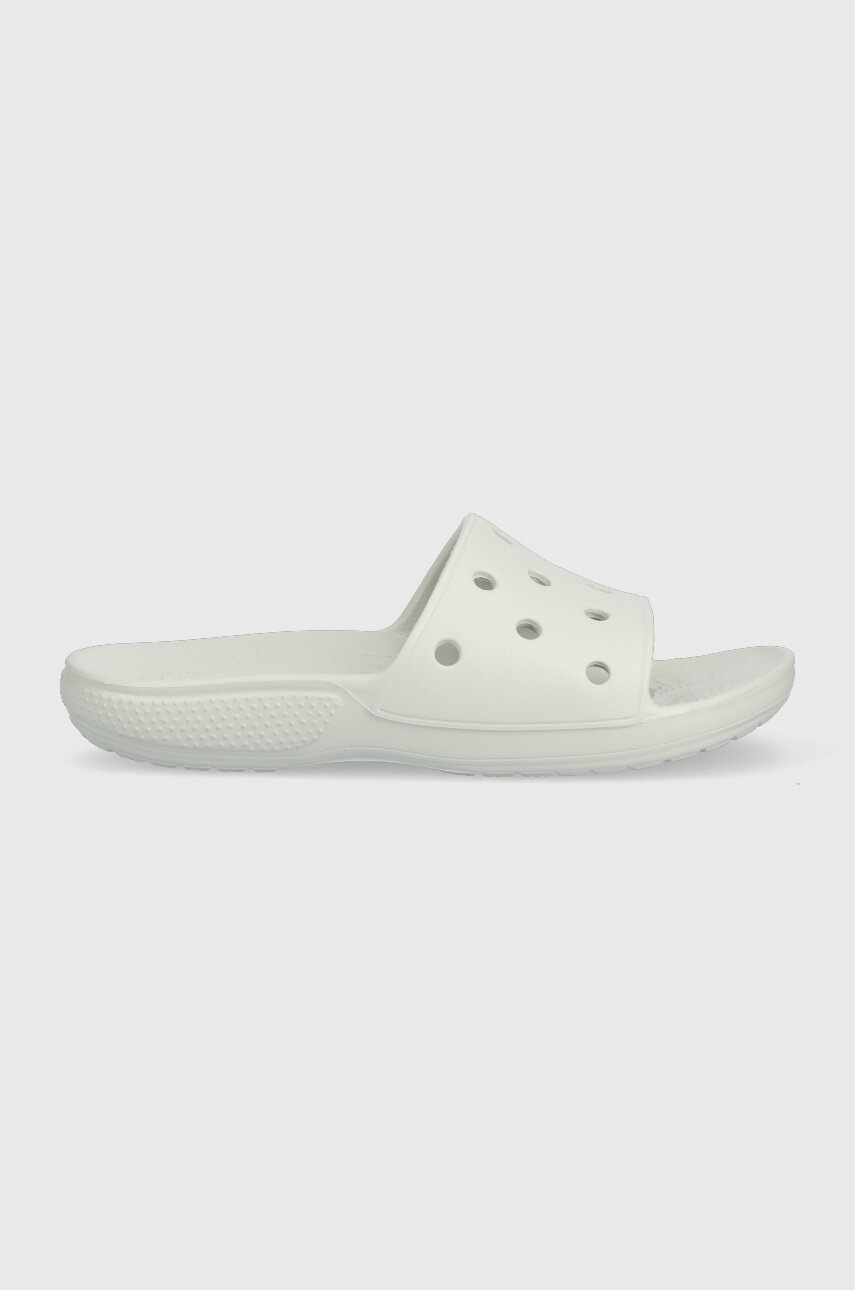 Crocs Papuci Classic Slide Culoarea Gri, 206121 206121.1ft-1ft