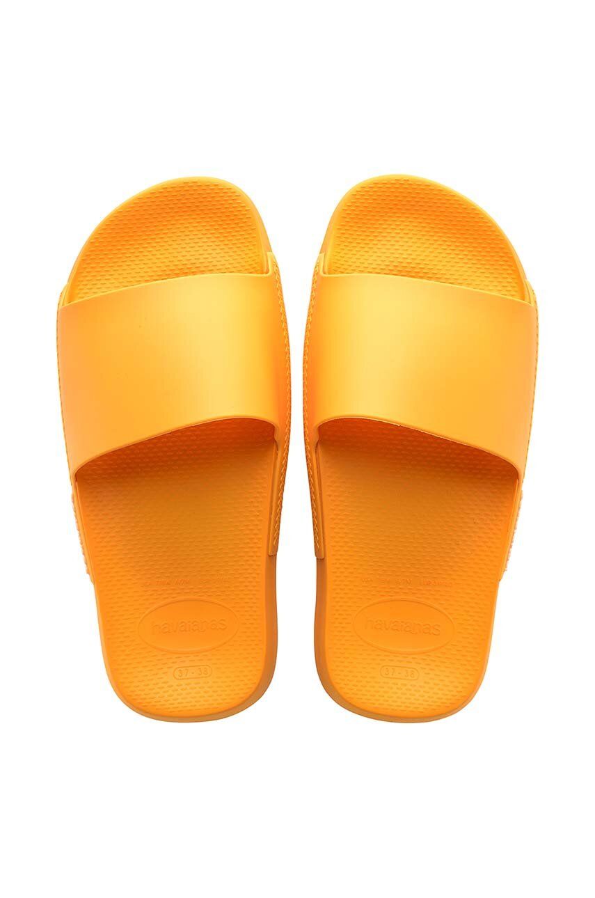 Pantofle Havaianas SLIDE CLASSIC žlutá barva, 4147258.1740
