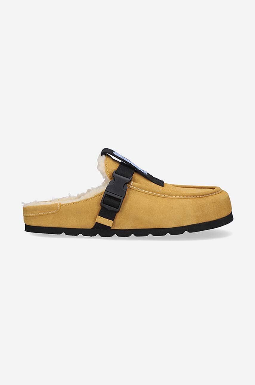 MCQ papuci din piele Grow-Up culoarea galben 682023R27982001-YELLOW MCQ papuci din piele Grow-Up culoarea galben 682023R27982001-YELLOW