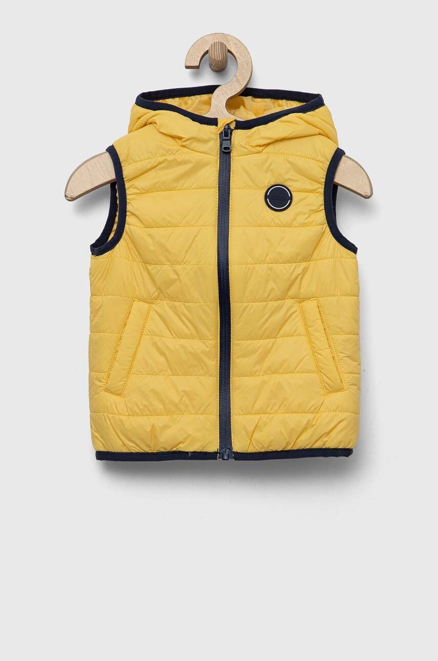 Birba&trybeyond vestă pentru bebeluși culoarea galben