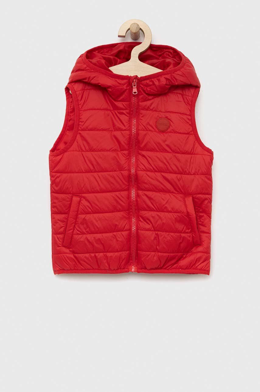 E-shop Dětská vesta Birba&Trybeyond červená barva