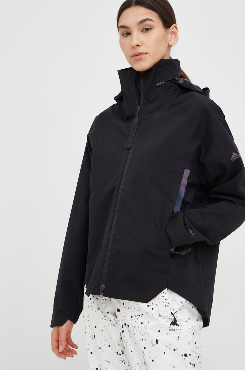 Adidas TERREX kurtka outdoorowa Myshelter kolor czarny przejściowa
