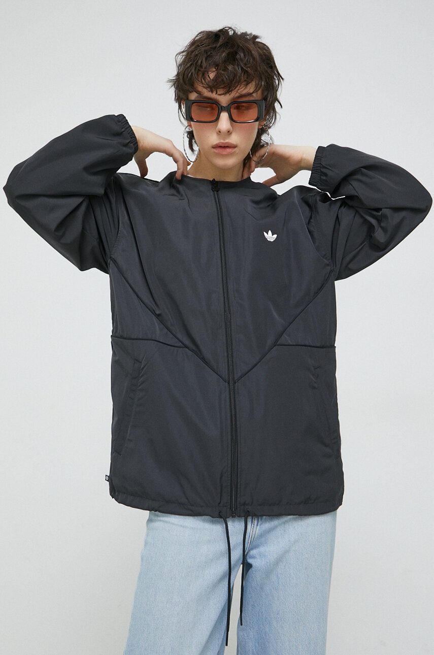 

Куртка adidas Originals женская цвет чёрный переходная