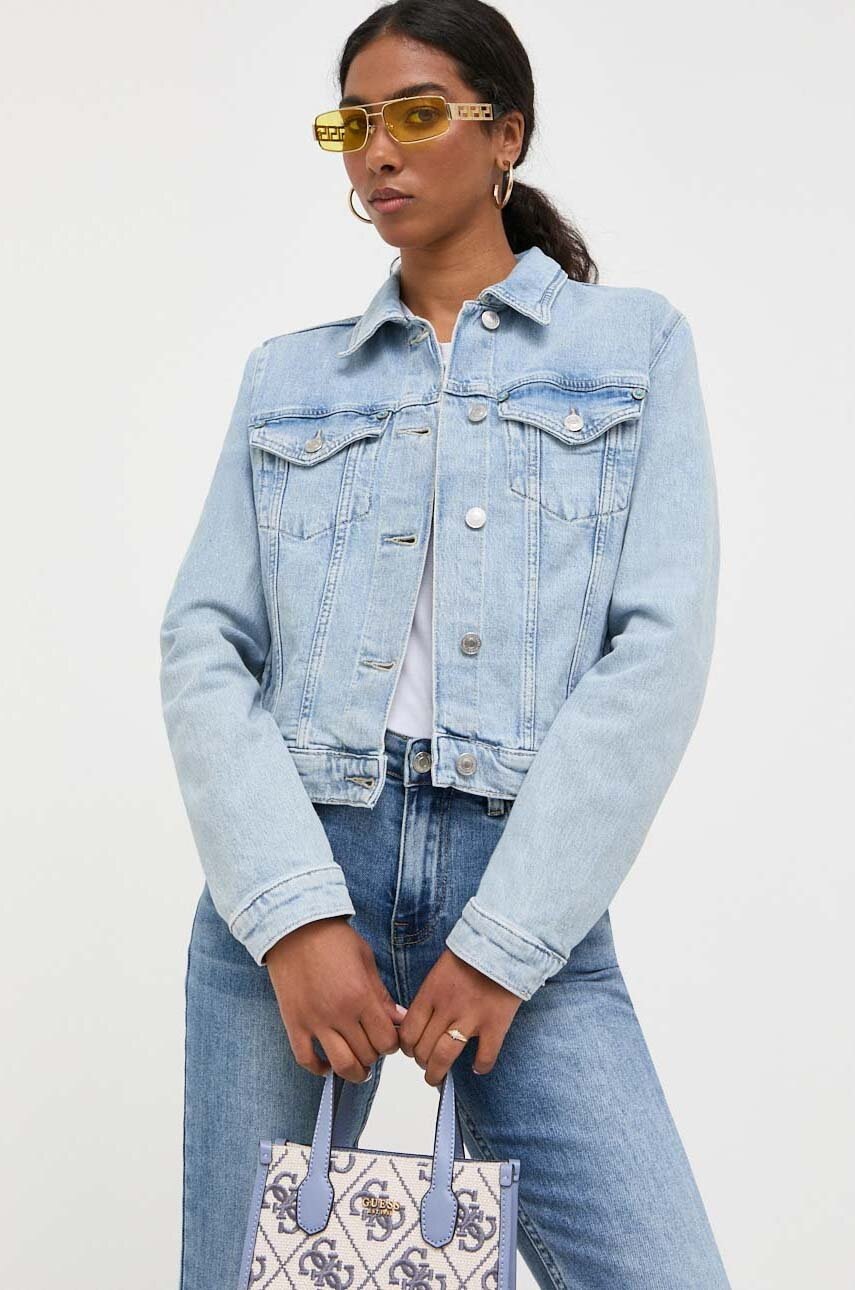 

Джинсова куртка Guess жіноча перехідна