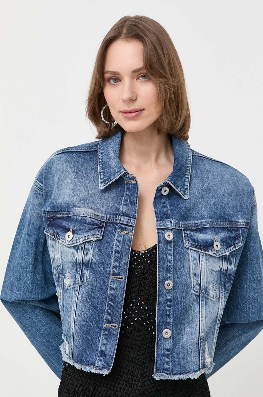 

Джинсовая куртка Twinset женская переходная oversize