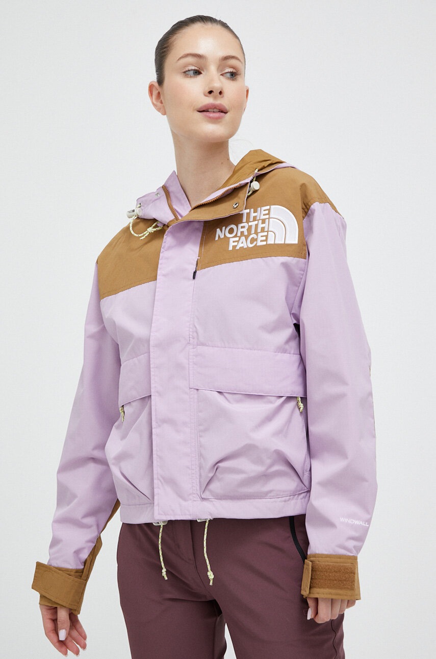 

Куртка outdoor The North Face 86 Low-Fi Hi-Tek Mountain колір фіолетовий перехідна