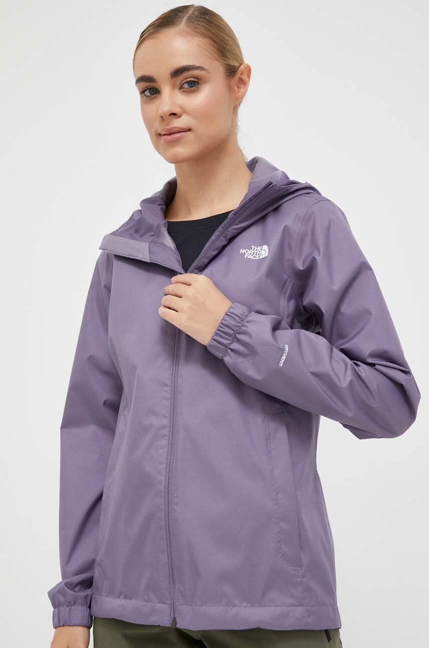 The North Face jacheta de exterior Quest culoarea violet answear.ro
