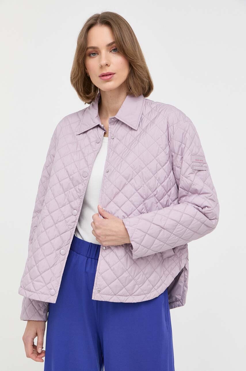 

Непромокаемо яке Max Mara Leisure в лилаво с преходна изолация, Виолетов