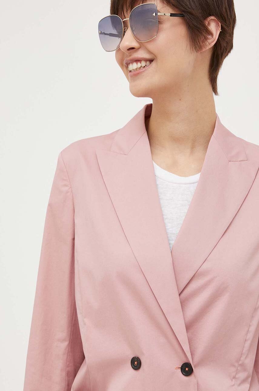 Σακάκι PS Paul Smith χρώμα: ροζ φωτογραφία