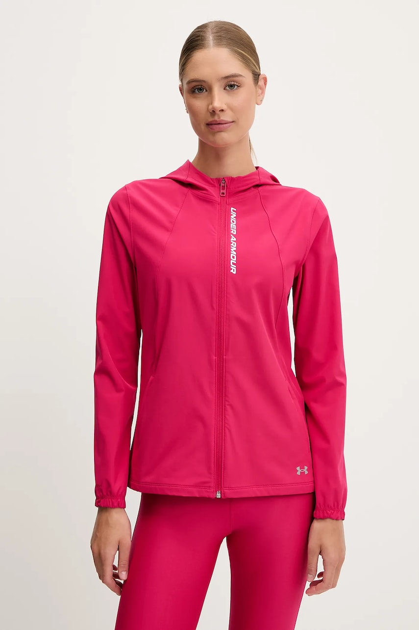 Under Armour jachetă de alergare OutRun the Storm culoarea negru