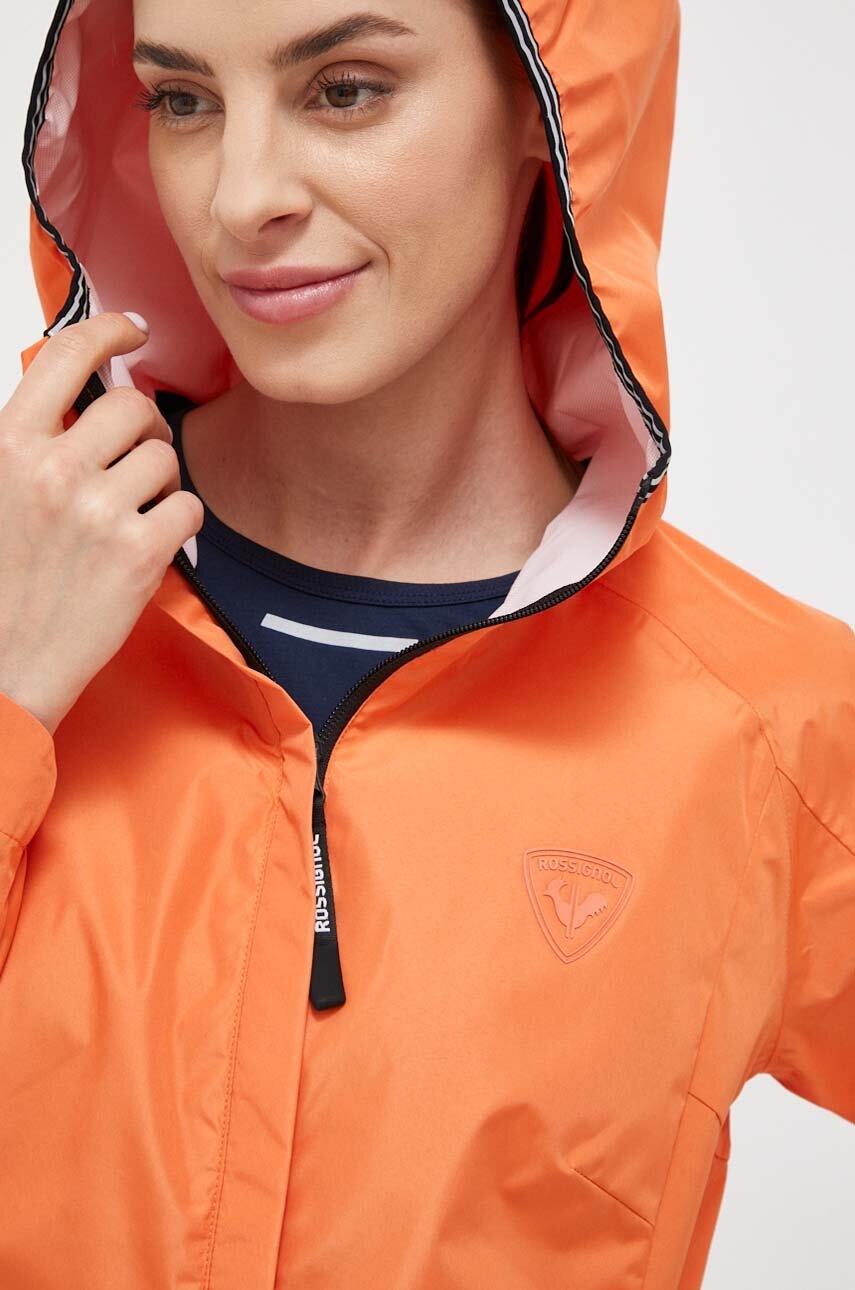 Αδιάβροχο μπουφάν Rossignol χρώμα: πορτοκαλί φωτογραφία