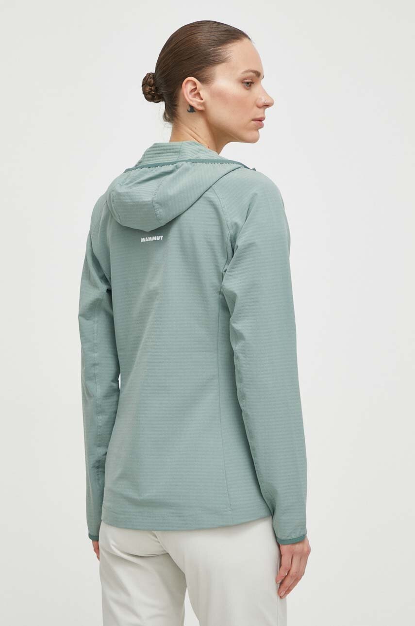 Αθλητική μπλούζα Mammut Madris Light χρώμα: πράσινο φωτογραφία