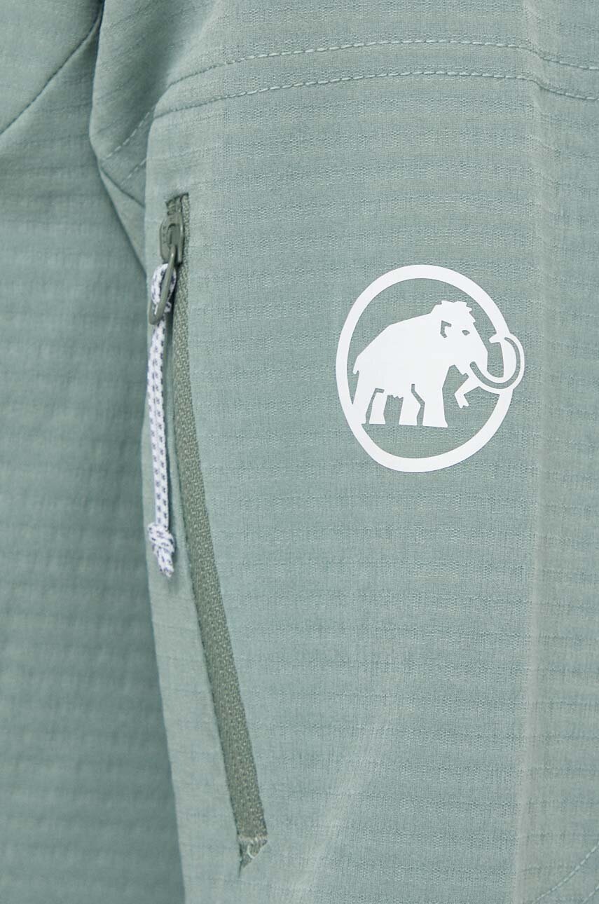 Αθλητική μπλούζα Mammut Madris Light χρώμα: πράσινο φωτογραφία