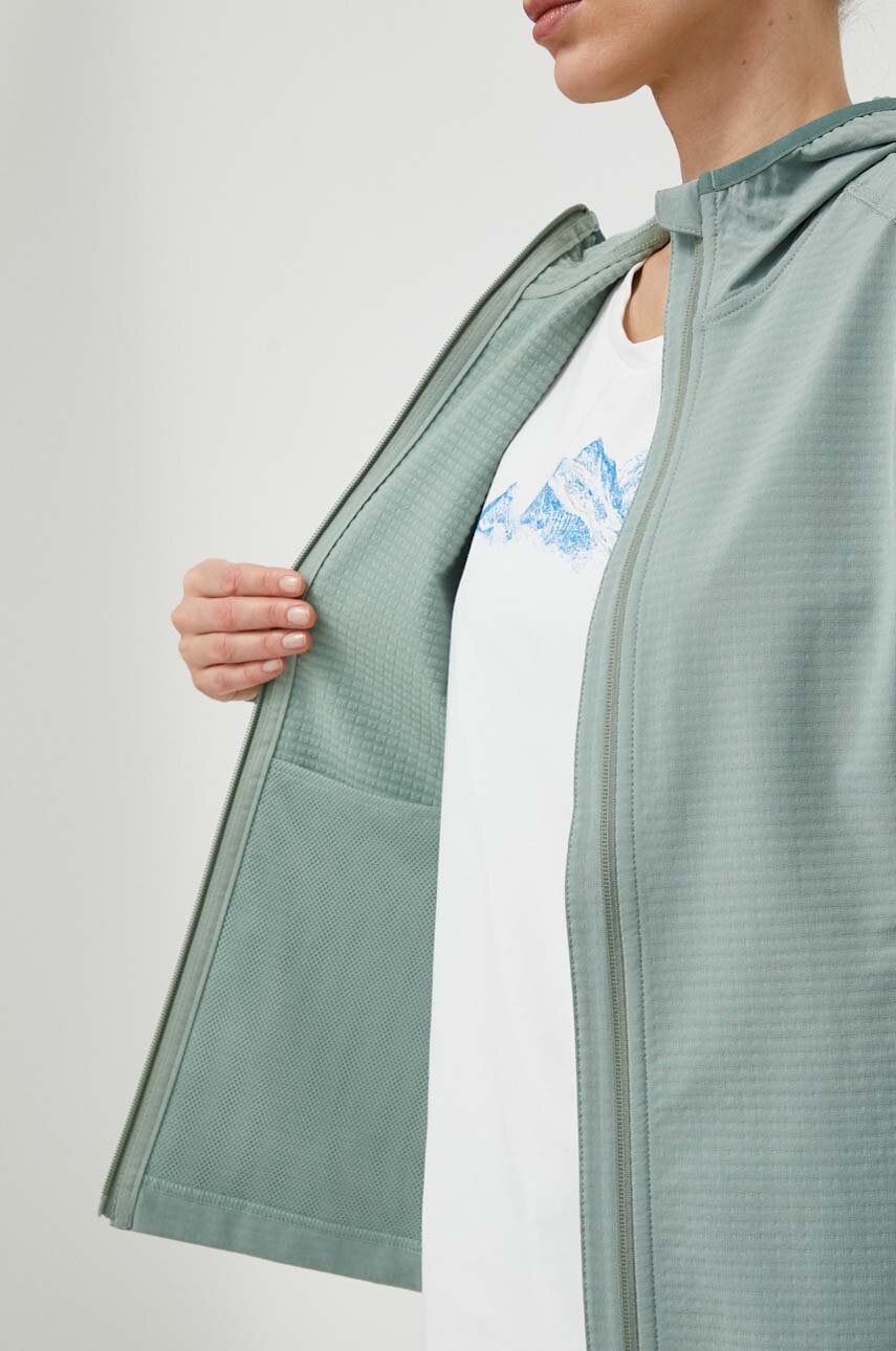 Αθλητική μπλούζα Mammut Madris Light χρώμα: πράσινο φωτογραφία