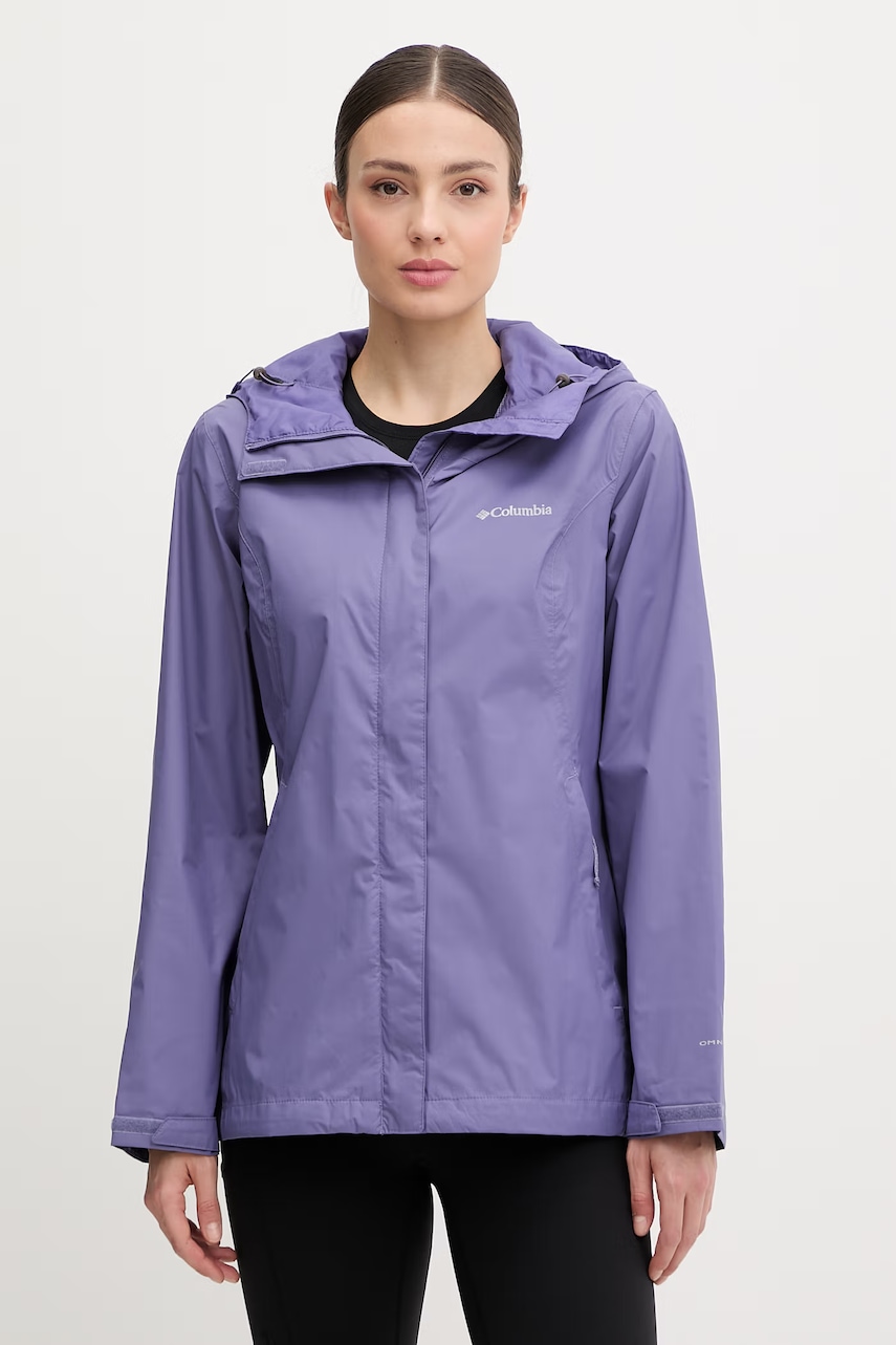 Columbia kurtka Arcadia II damska kolor fioletowy 1534115