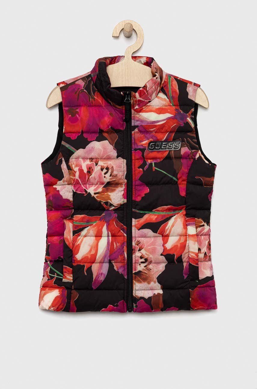 Dětská vesta Guess - vícebarevná -  Hlavní materiál: 93 % Polyester