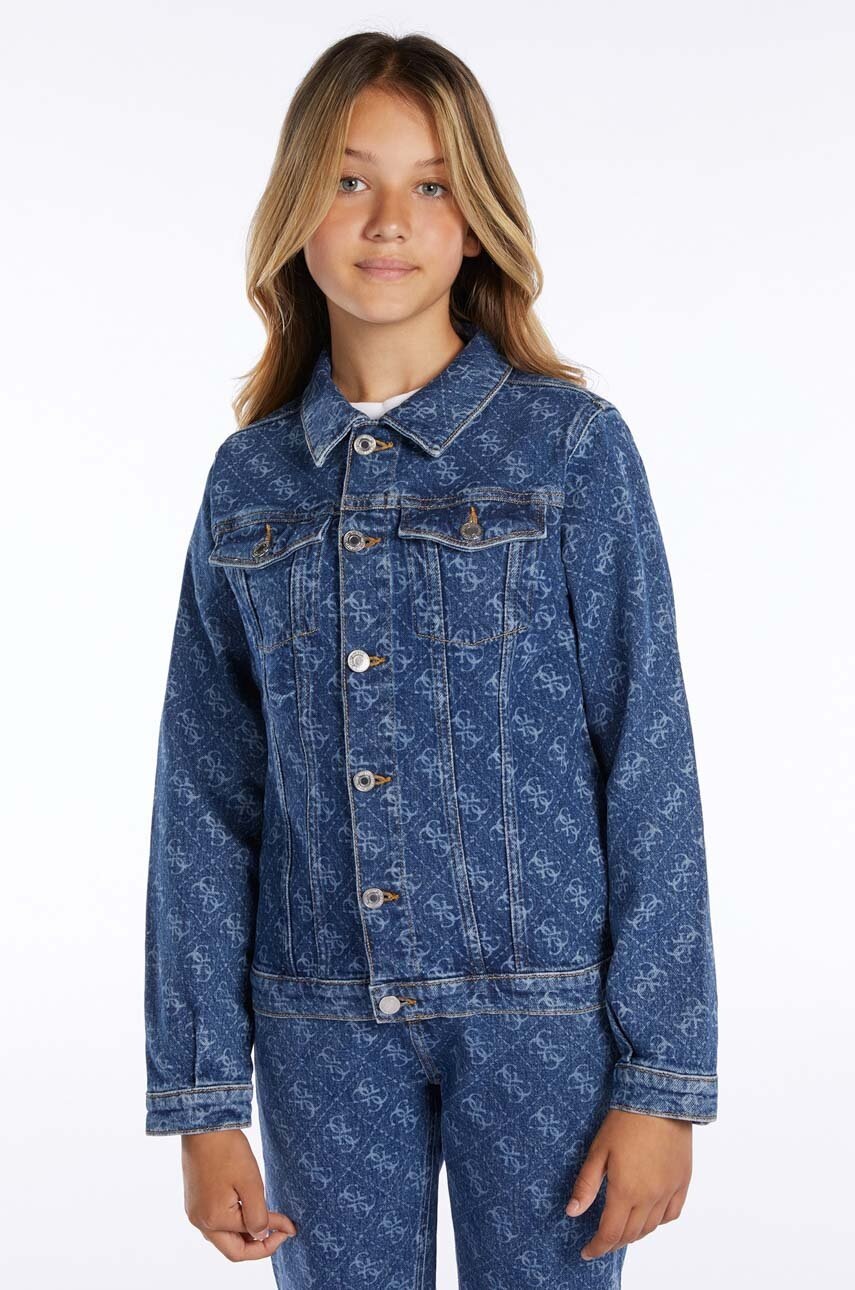 

Дитяча джинсова куртка Guess