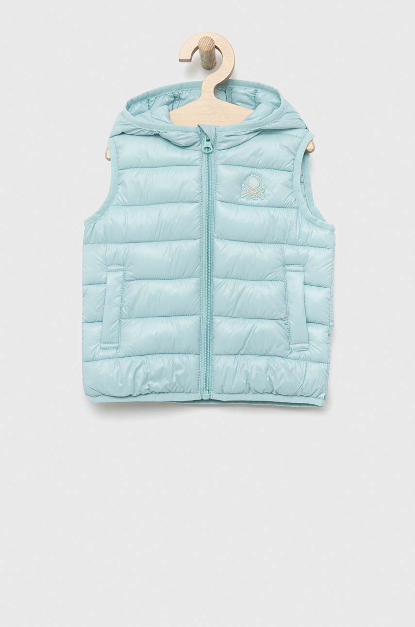 

Детская безрукавка United Colors of Benetton цвет бирюзовый