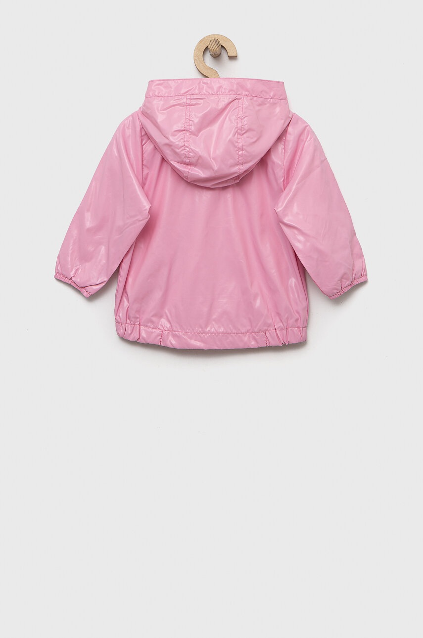 

Куртка для младенцев United Colors of Benetton цвет розовый