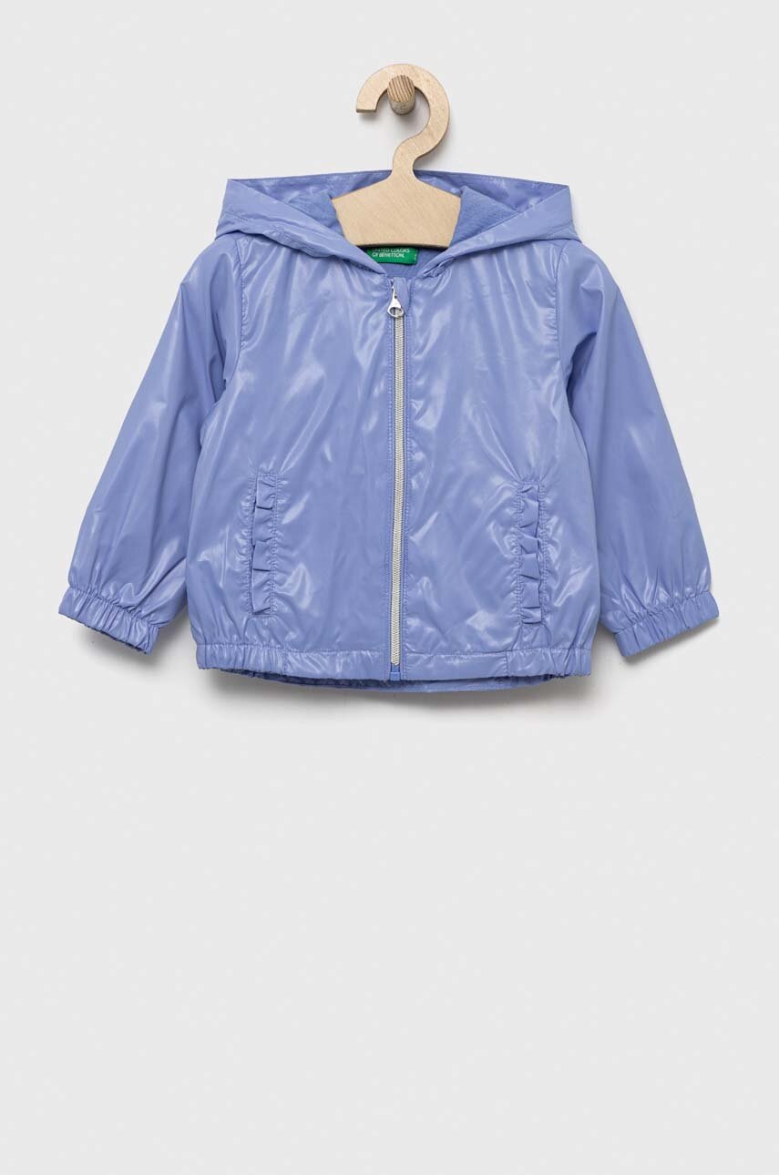

Детско яке United Colors of Benetton в лилаво, Виолетов
