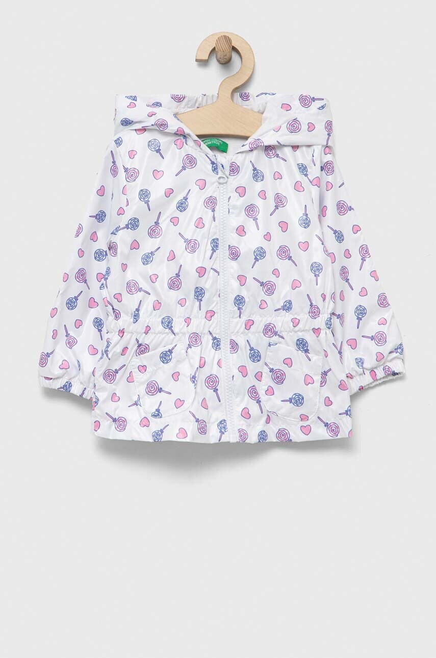

Детская куртка United Colors of Benetton цвет белый
