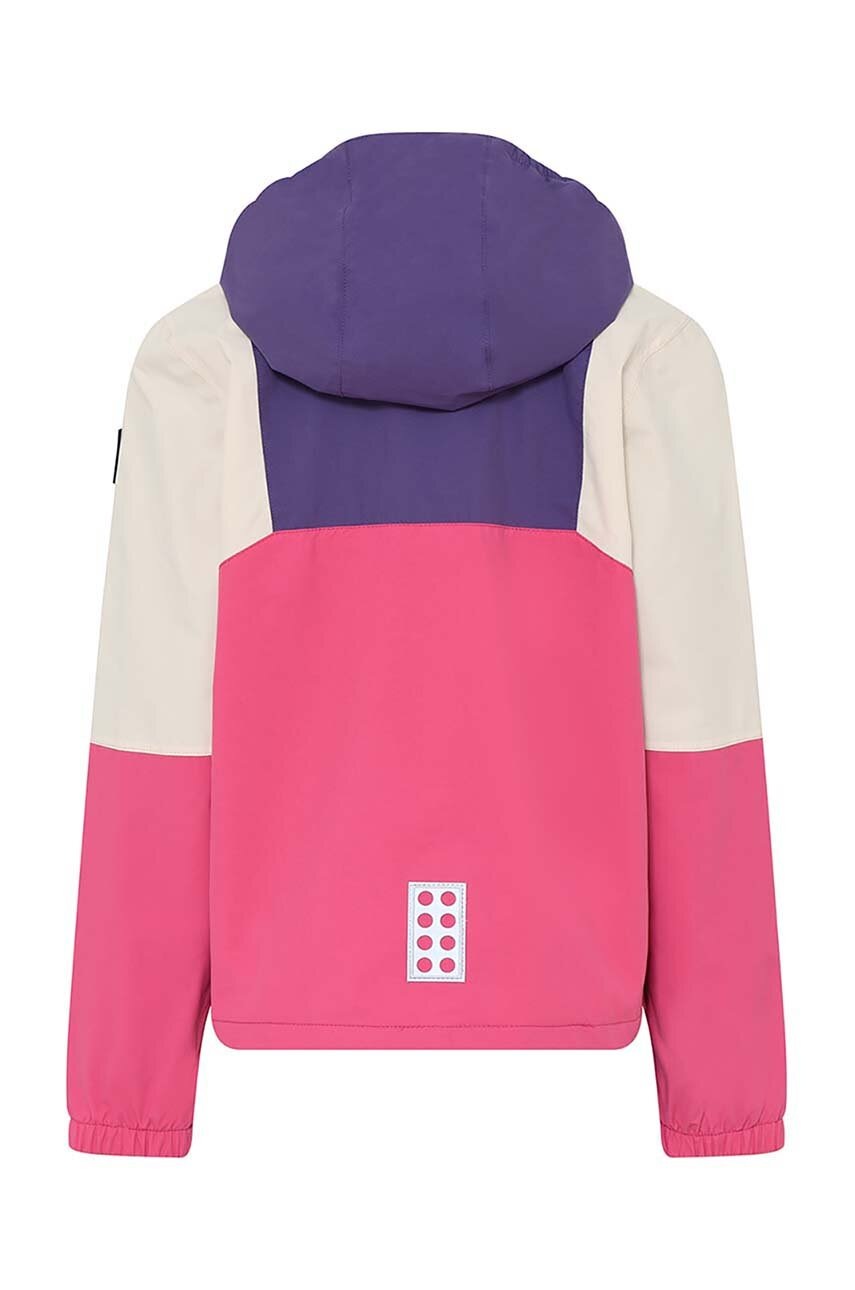 Детская куртка-бомбер Lego цвет фиолетовый Детская куртка-бомбер Lego цвет фиолетовый