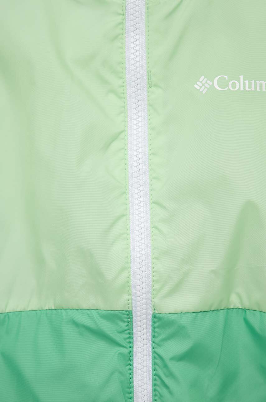 Columbia Geaca Copii Lily Basin Jacket Culoarea Verde