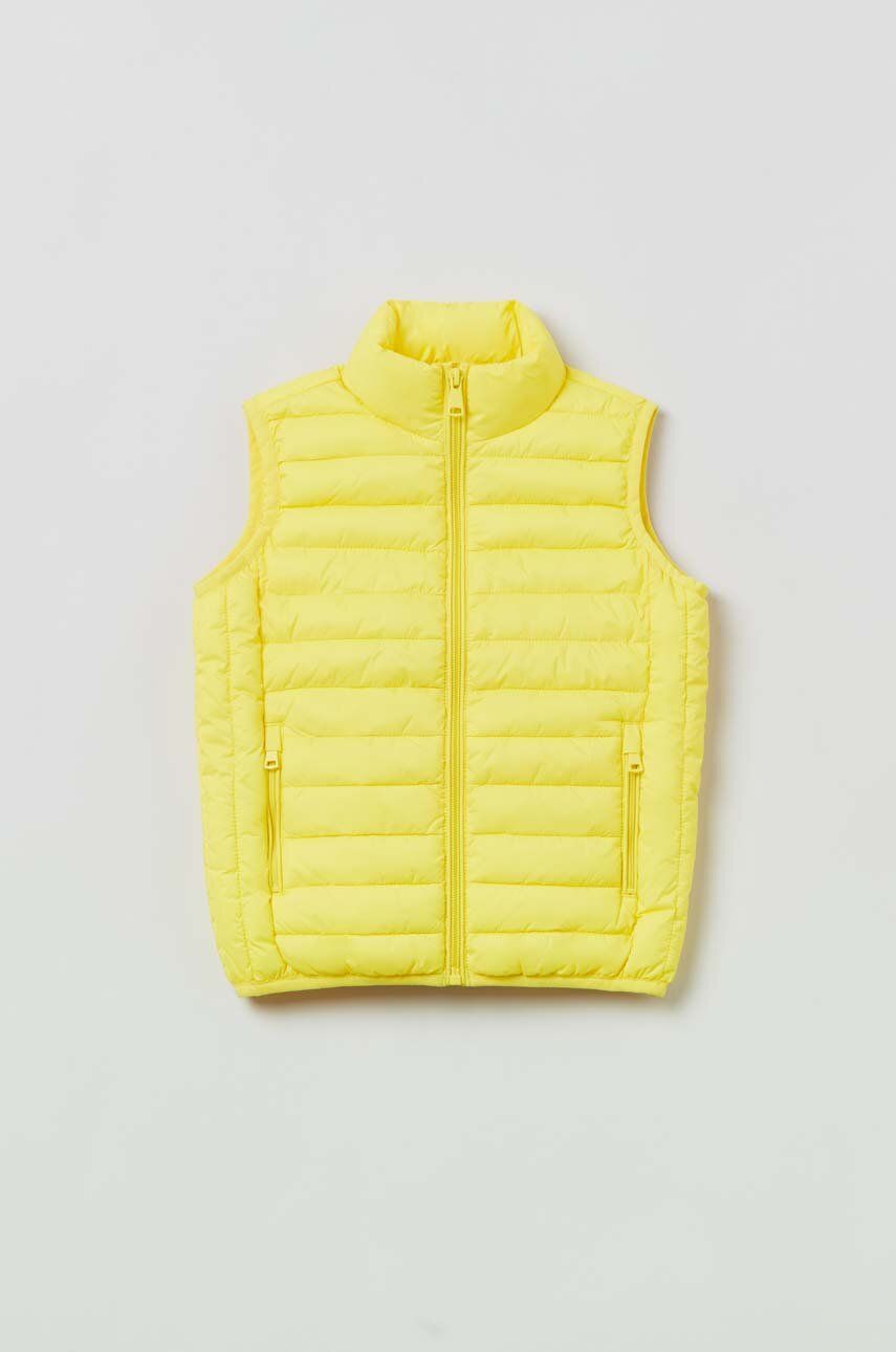Dětská vesta OVS žlutá barva - žlutá -  Hlavní materiál: 100 % Polyamid Podšívka: 100 % Po