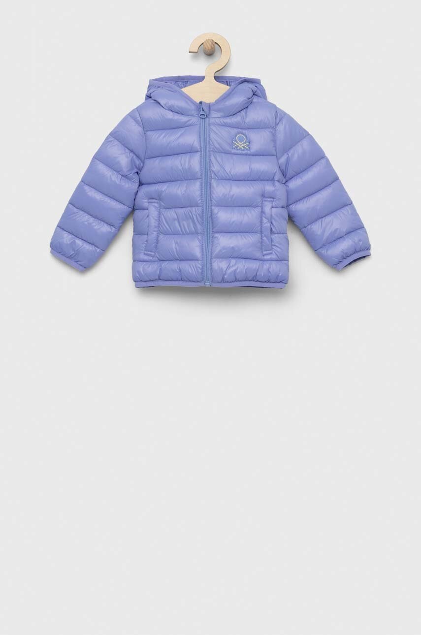 

Детская куртка United Colors of Benetton цвет фиолетовый