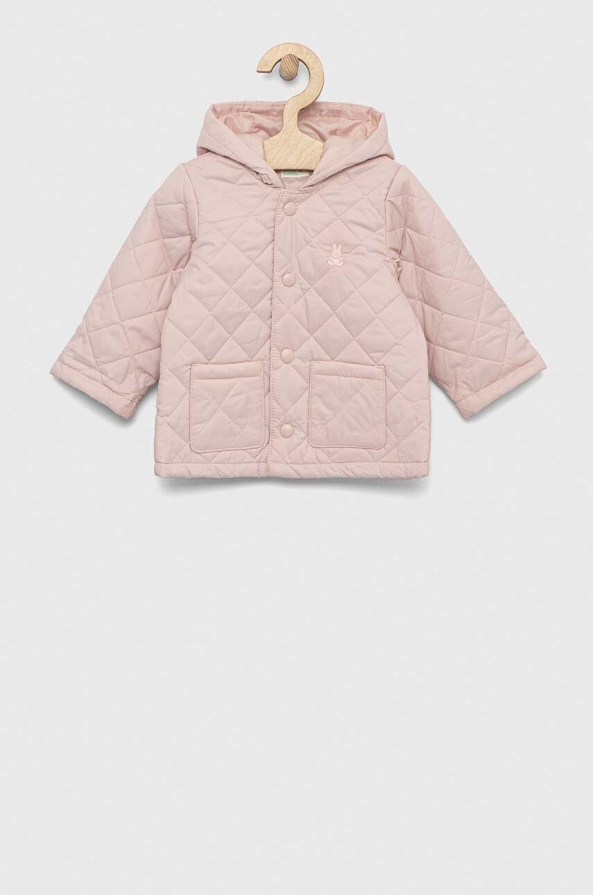 

Куртка для младенцев United Colors of Benetton цвет бежевый