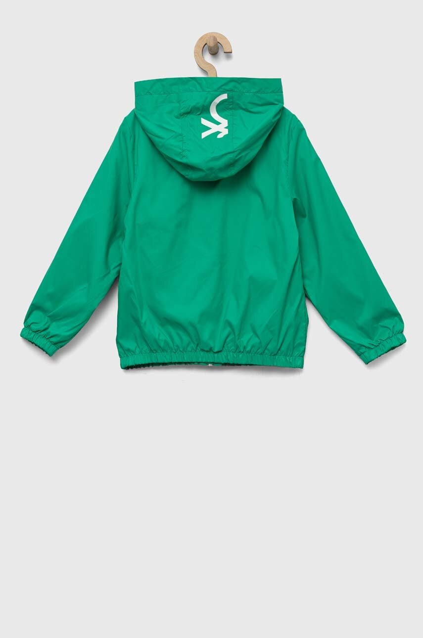 

Детская куртка United Colors of Benetton цвет зелёный