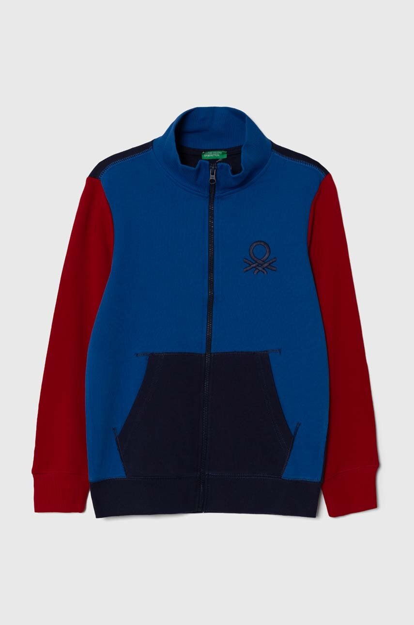

Дитяча бавовняна кофта United Colors of Benetton однотонна