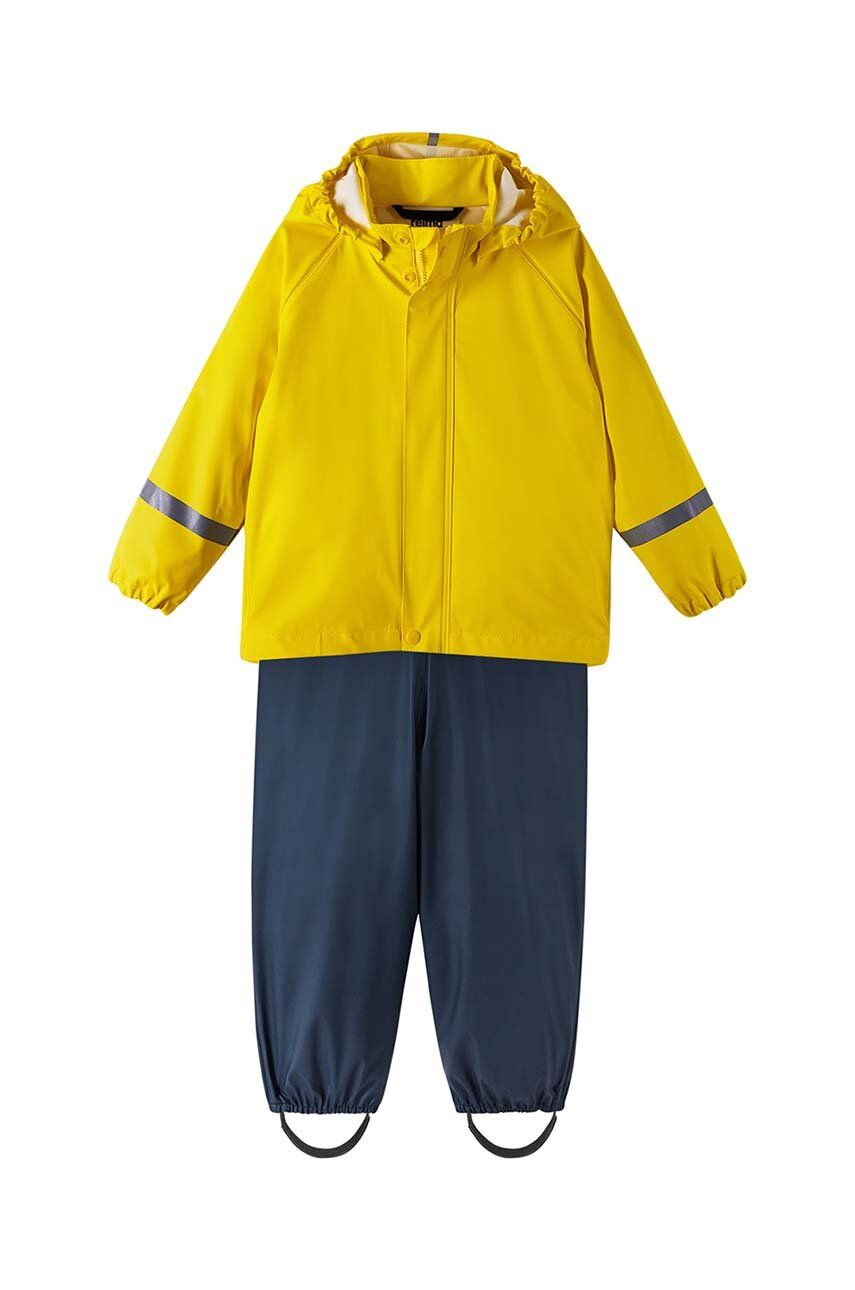 Dětská bunda a kalhoty Reima žlutá barva - žlutá - Hlavní materiál: 100 % Polyamid Pokrytí: 100