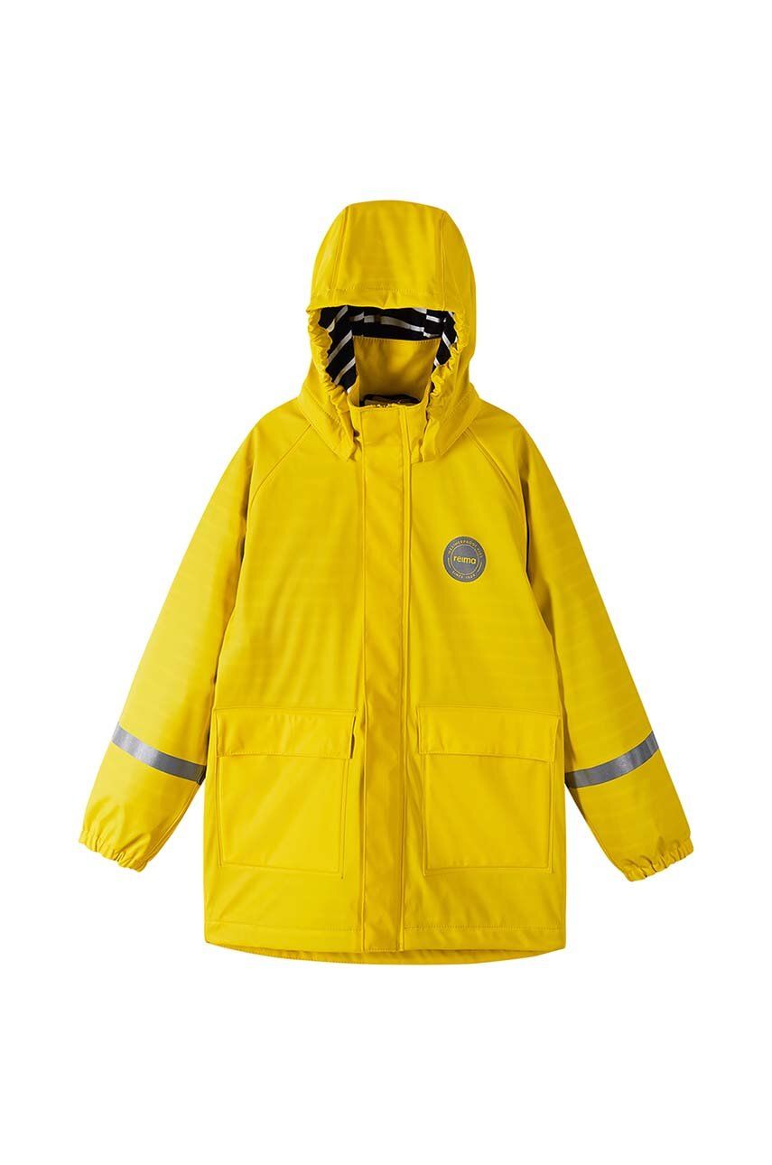 E-shop Dětská nepromokavá bunda Reima žlutá barva