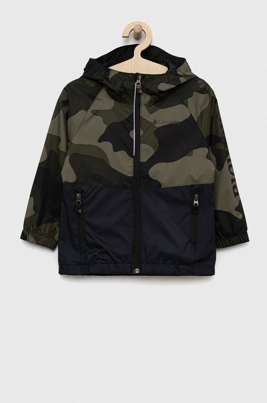 Детская куртка Columbia Dalby Springs Jacket цвет зелёный Детская куртка Columbia Dalby Springs Jacket цвет зелёный