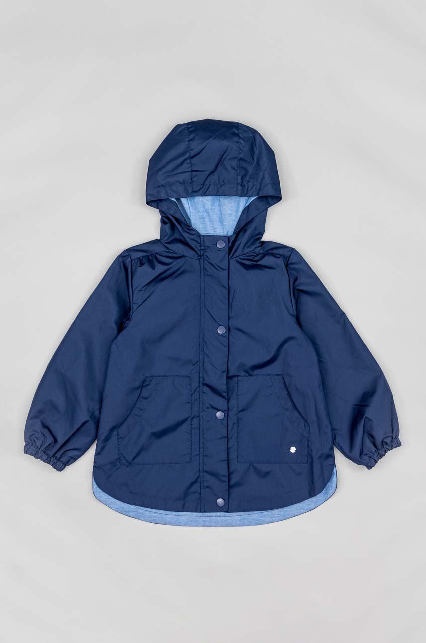 Dětská bunda zippy tmavomodrá barva - námořnická modř -  100 % Polyester