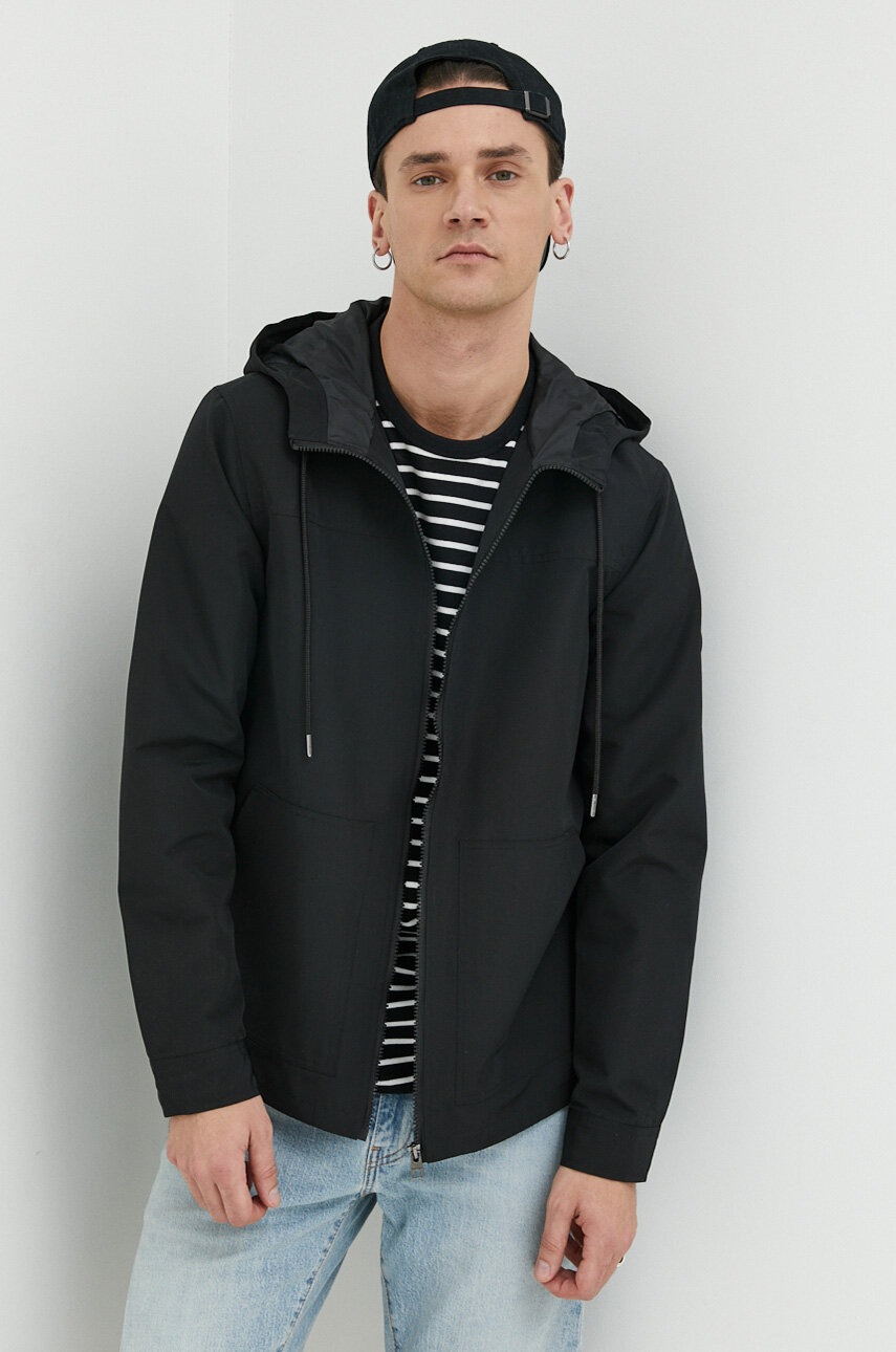 

Яке Only & Sons в черно с преходна изолация, Черен