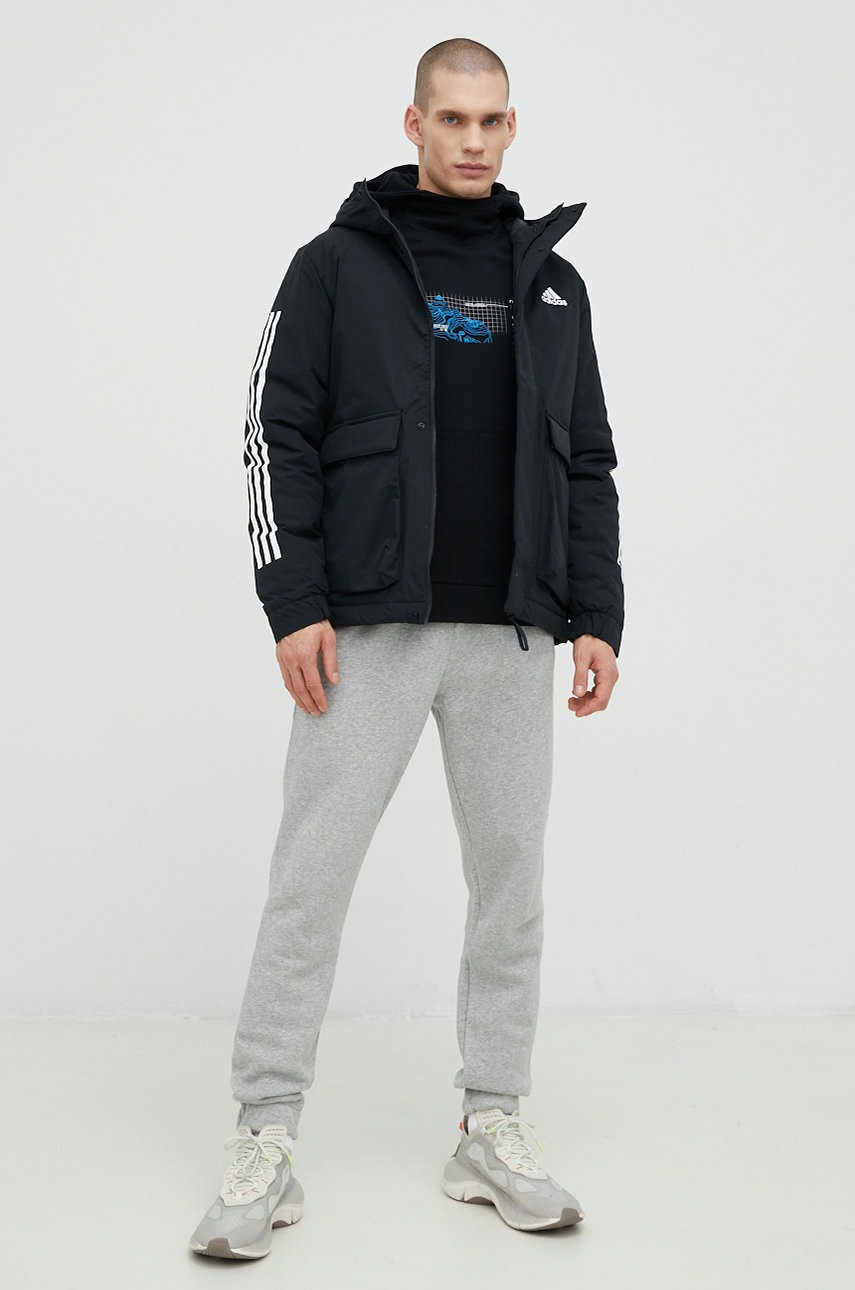

Куртка adidas мужская цвет чёрный зимняя
