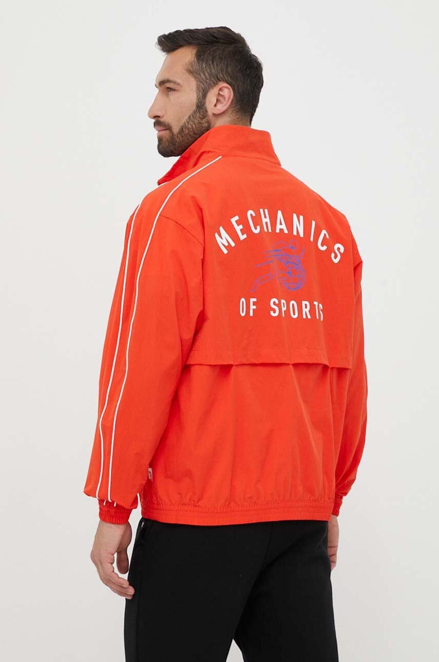 Μπουφάν Puma χρώμα: πορτοκαλί φωτογραφία