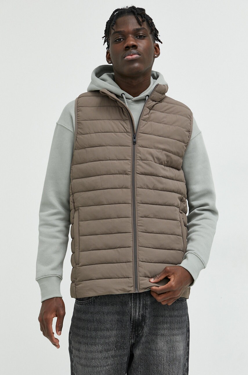 

Безрукавка Jack & Jones JJERECYCLE чоловіча колір сірий перехідна